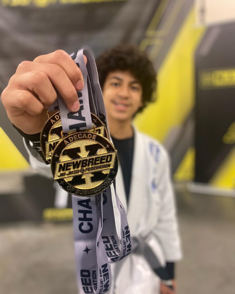Nicolas takes double gold!